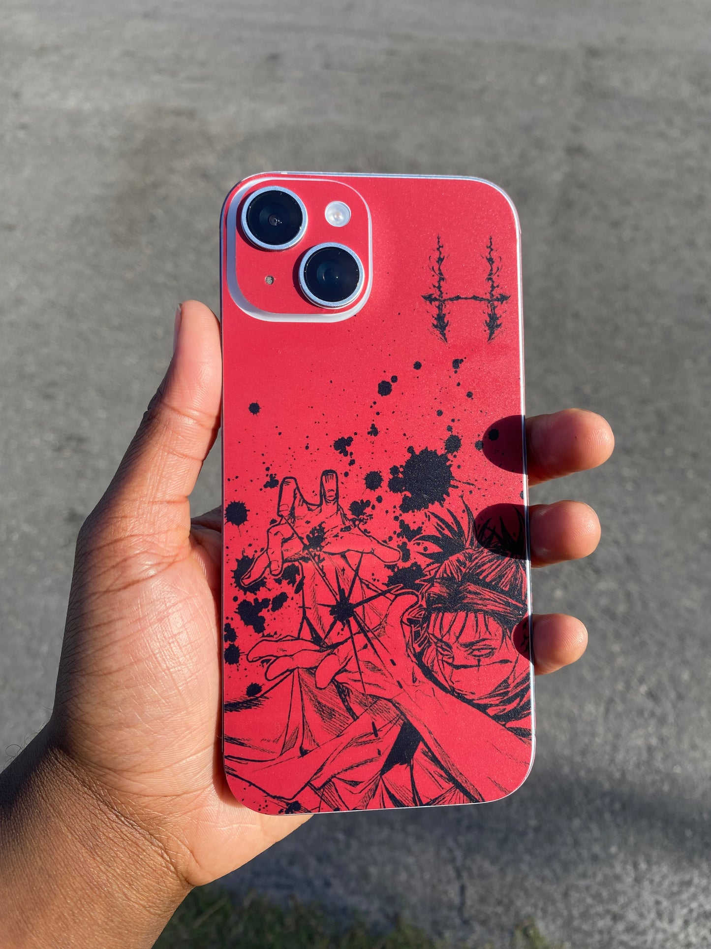 Blood Art V2 Phone Skin/Sticker